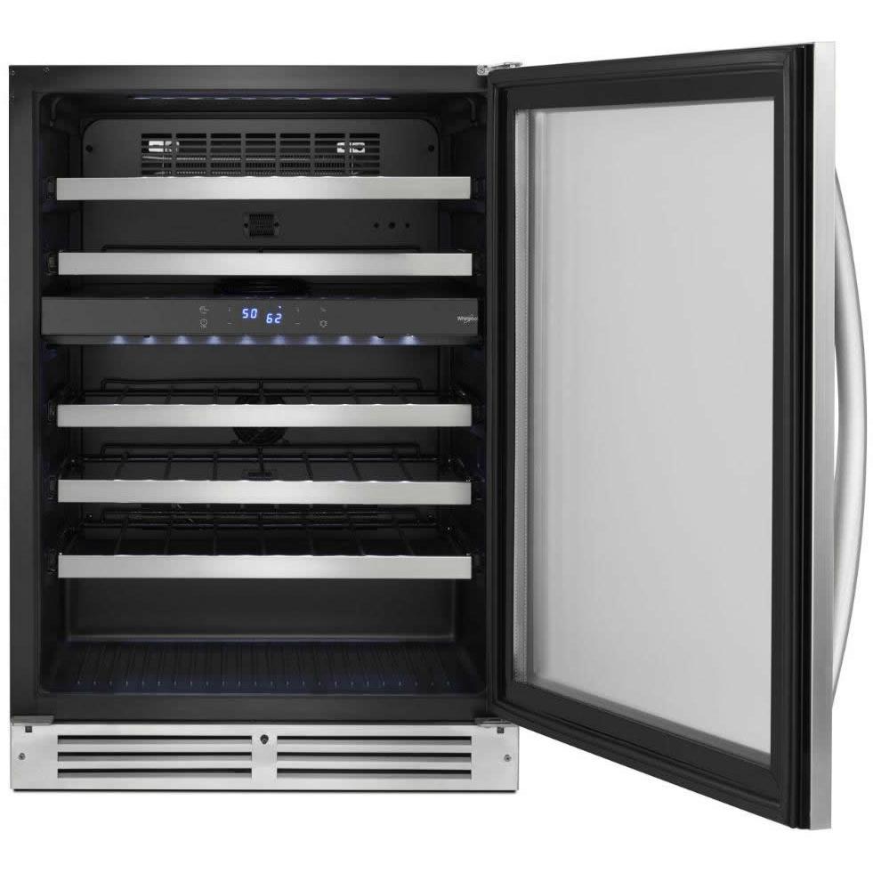  Whirlpool 46-bottle Freestanding Wine Cellar WUW55X24HS IMAGE 3