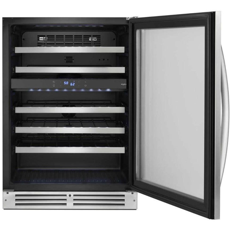  Whirlpool 46-bottle Freestanding Wine Cellar WUW55X24HS IMAGE 3