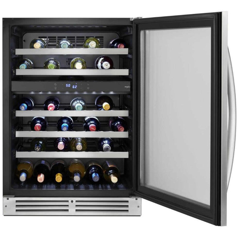  Whirlpool 46-bottle Freestanding Wine Cellar WUW55X24HS IMAGE 4