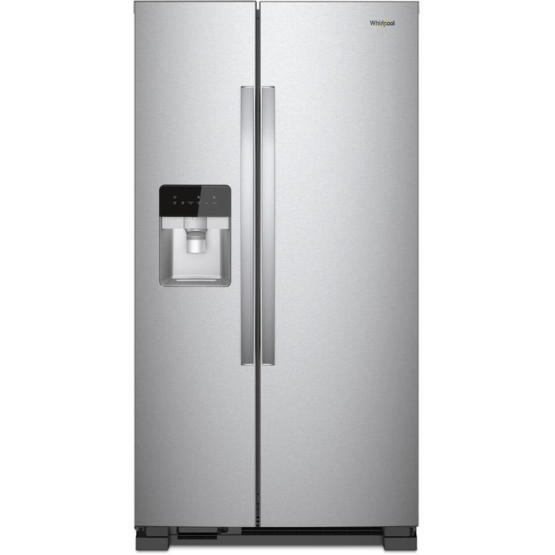 Whirlpool 33-inch, 21.4 cu. ft. Side-by-Side Freestanding Refrigerator with Exterior Ice and Water Dispenser with EveryDrop™ Water Filtration WRS331SDHM IMAGE 1