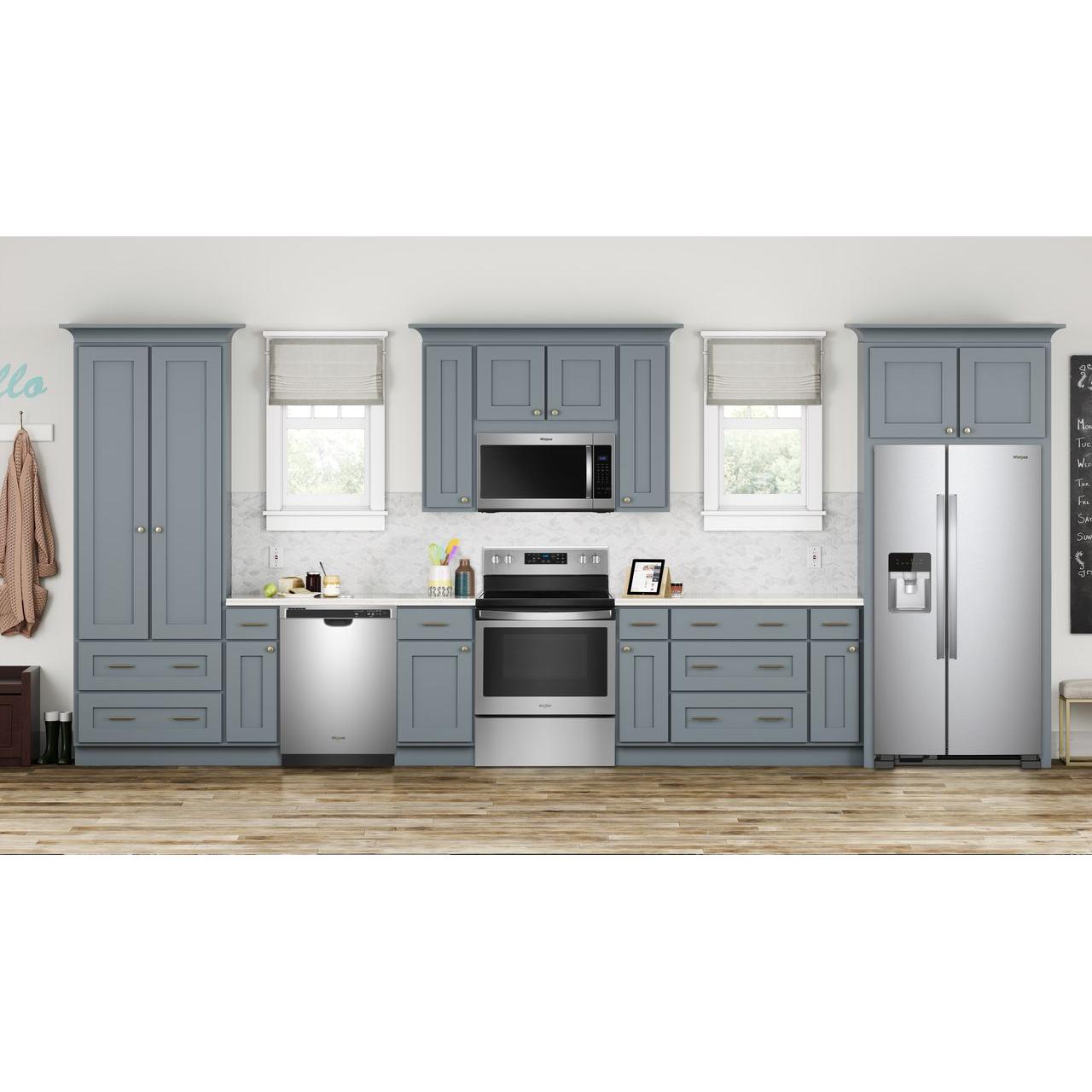  Whirlpool 33-inch, 21.4 cu. ft. Side-by-Side Freestanding Refrigerator with Exterior Ice and Water Dispenser with EveryDrop™ Water Filtration WRS331SDHM IMAGE 8