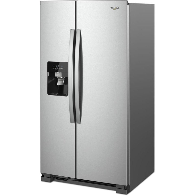  Whirlpool 36-inch, 24.5 cu. ft. Freestanding Side-by-Side Refrigerator with Exterior Ice and Water Dispenser with EveryDrop™ Water Filtration WRS335SDHM IMAGE 2
