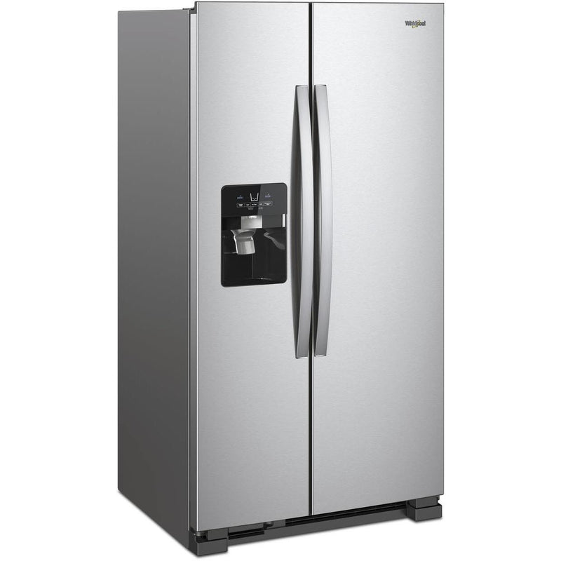 Whirlpool 36-inch, 24.5 cu. ft. Freestanding Side-by-Side Refrigerator with Exterior Ice and Water Dispenser with EveryDrop™ Water Filtration WRS335SDHM IMAGE 3