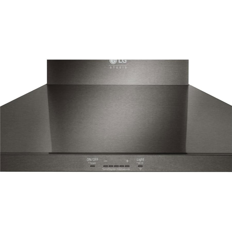  LG STUDIO 30-inch Wall Mount Range Hood with Wi-Fi LSHD3089BD IMAGE 3