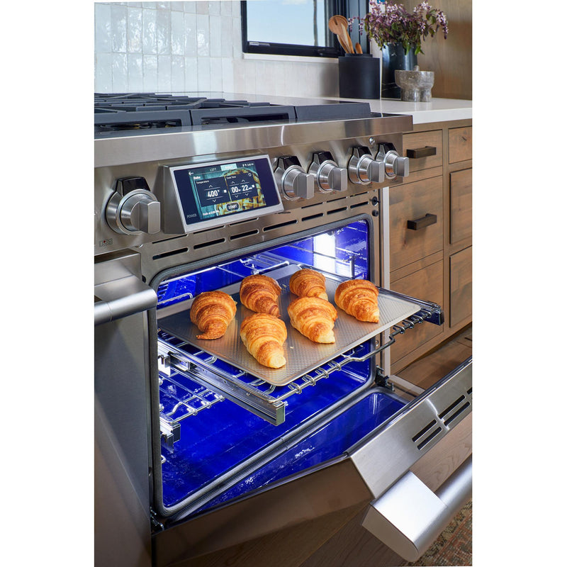  Signature Kitchen Suite 48-inch Freestanding Dual-Fuel Range with Sous Vide SKSDR480SIS IMAGE 16