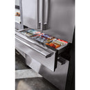  Signature Kitchen Suite 36-inch, 19.3 cu.ft. Built-in French 4-Door Refrigerator with Internal Water Dispenser SKSFD3604P IMAGE 13