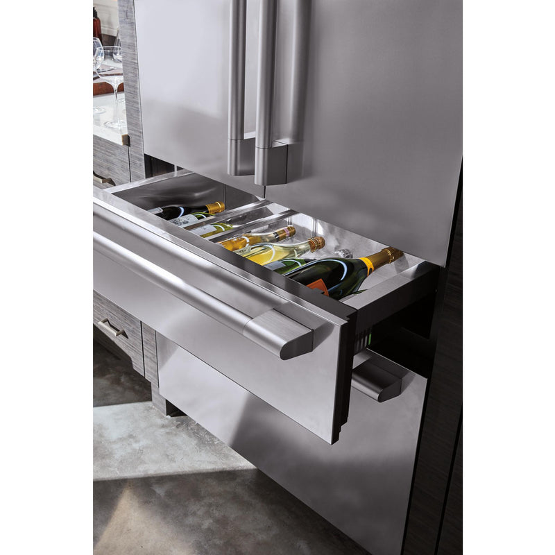  Signature Kitchen Suite 36-inch, 19.3 cu.ft. Built-in French 4-Door Refrigerator with Internal Water Dispenser SKSFD3604P IMAGE 14