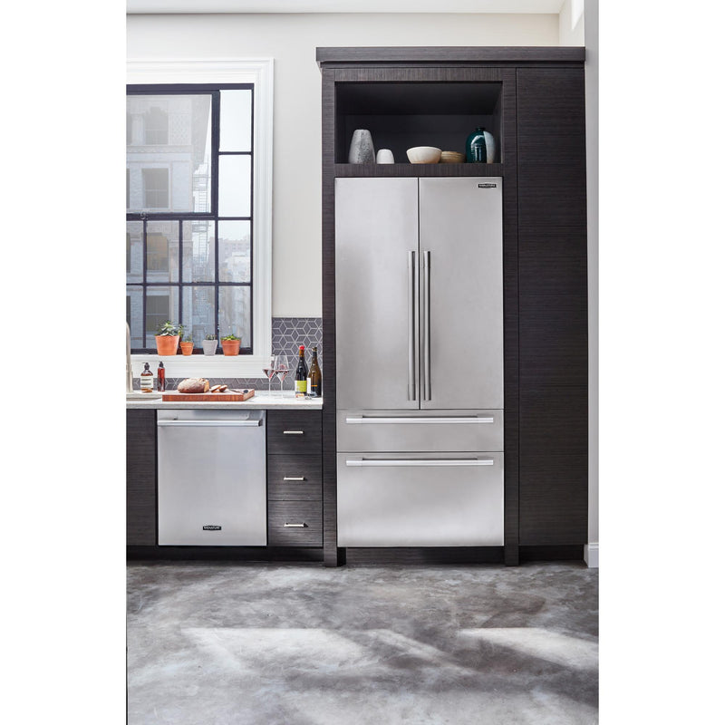  Signature Kitchen Suite 36-inch, 19.3 cu.ft. Built-in French 4-Door Refrigerator with Internal Water Dispenser SKSFD3604P IMAGE 15