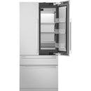  Signature Kitchen Suite 36-inch, 19.3 cu.ft. Built-in French 4-Door Refrigerator with Internal Water Dispenser SKSFD3604P IMAGE 4