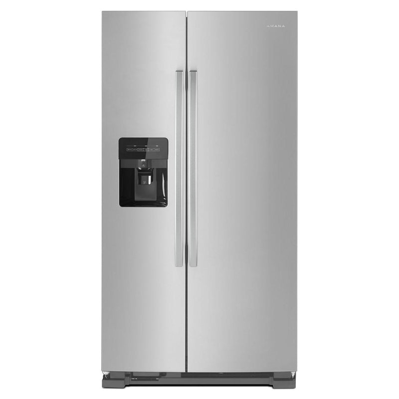  Amana 33in 21cu.ft. Side-by-Side Refrigerator with External Water & Ice Dispenser ASI2175GRS IMAGE 1