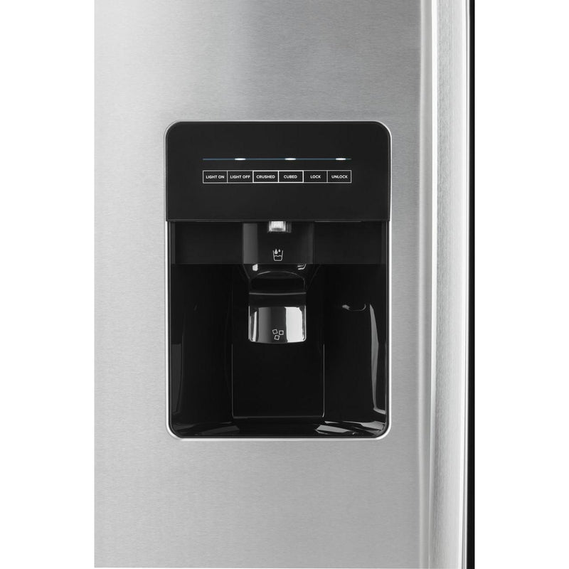  Amana 33in 21cu.ft. Side-by-Side Refrigerator with External Water & Ice Dispenser ASI2175GRS IMAGE 3