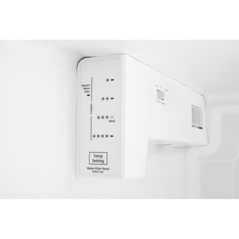  Amana 33in 21cu.ft. Side-by-Side Refrigerator with External Water & Ice Dispenser ASI2175GRW IMAGE 4