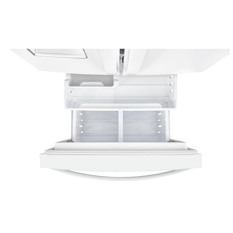  Whirlpool 30-inch, 19.7 cu.ft. Freestanding French 3-Door Refrigerator with Exterior Water Dispenser with EveryDrop® Filtration WRF560SEHW IMAGE 2