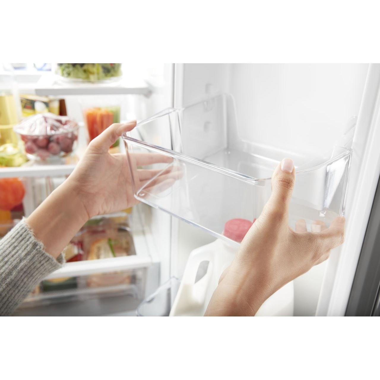  Whirlpool 30-inch, 19.7 cu.ft. Freestanding French 3-Door Refrigerator with Exterior Water Dispenser with EveryDrop® Filtration WRF560SEHB IMAGE 10
