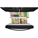  Whirlpool 30-inch, 19.7 cu.ft. Freestanding French 3-Door Refrigerator with Exterior Water Dispenser with EveryDrop® Filtration WRF560SEHB IMAGE 4