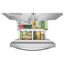  Whirlpool 30-inch, 19.7 cu.ft. Freestanding French 3-Door Refrigerator with Exterior Water Dispenser with EveryDrop® Filtration WRF560SEHZ IMAGE 4