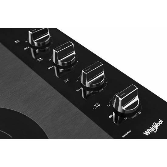  Whirlpool 30-inch Built-In Electric Cooktop WCE55US0HB IMAGE 4