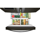  Whirlpool 30-inch, 19.7 cu.ft. Freestanding French 3-Door Refrigerator with Exterior Water Dispenser with EveryDrop® Filtration WRF560SEHV IMAGE 2