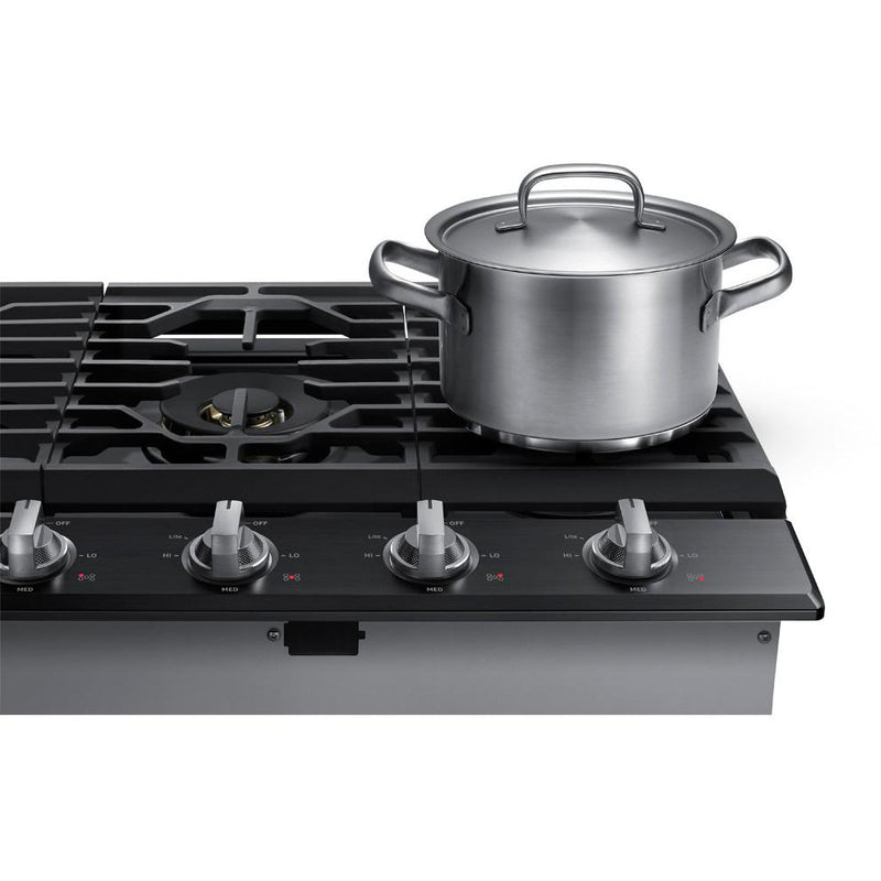  Samsung 30-inch Built-In Gas Cooktop with Wi-Fi Connectivity NA30N7755TG/AA IMAGE 6