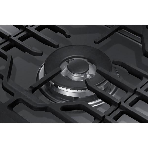  Samsung 30-inch Built-In Gas Cooktop with Wi-Fi Connectivity NA30N6555TS/AA IMAGE 5