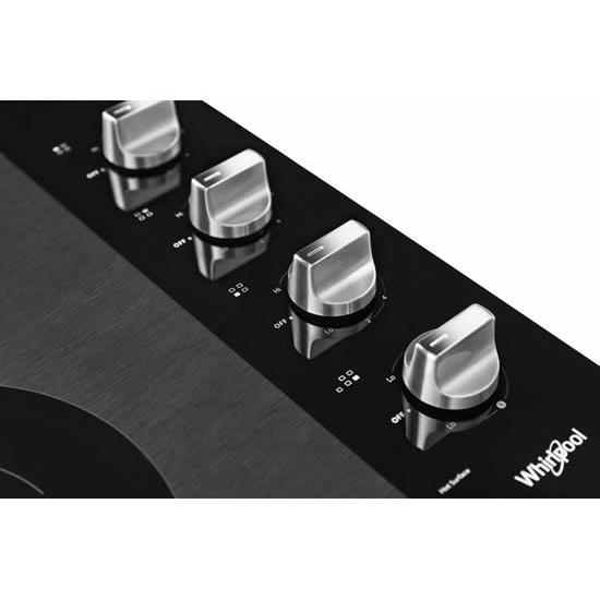  Whirlpool 30-inch Built-In Electric Cooktop WCE55US0HS IMAGE 2