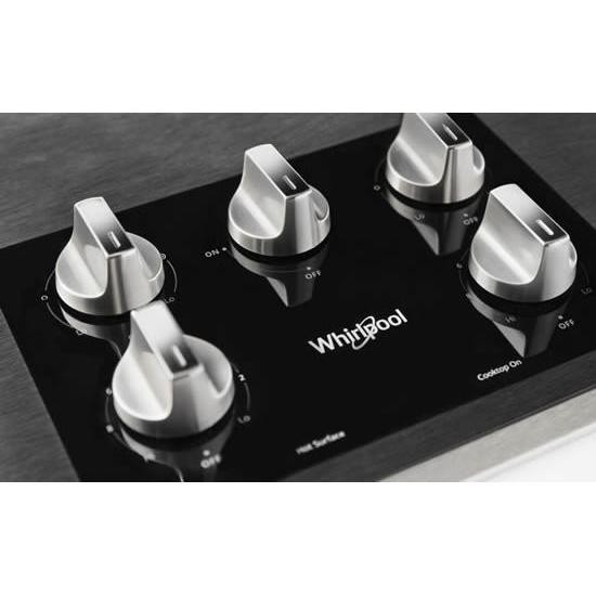  Whirlpool 36-inch Built-In Electric Cooktop WCE77US6HS IMAGE 2