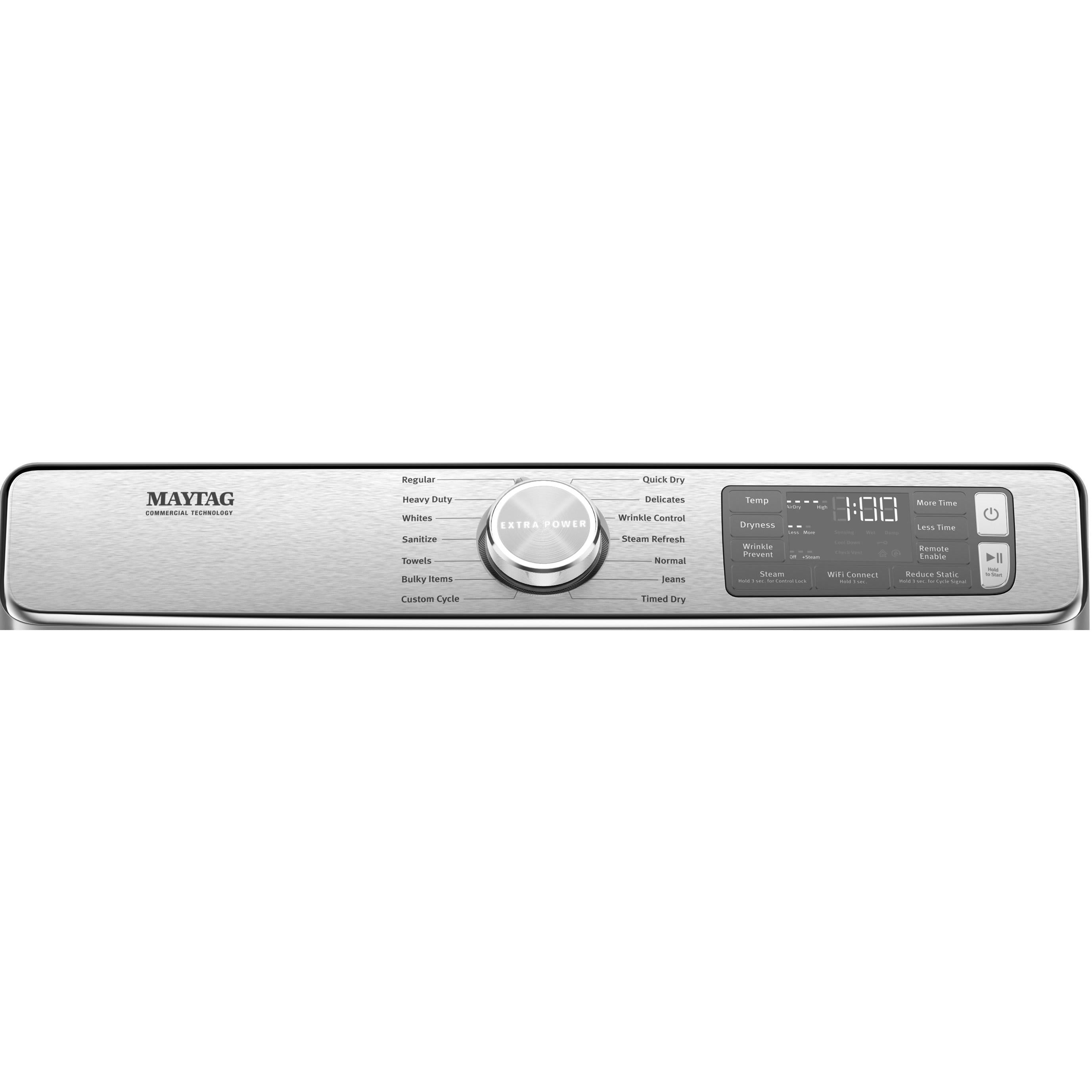  Maytag 7.3 cu.ft. Electric Dryer with Extra Moisture Sensor YMED8630HC IMAGE 2