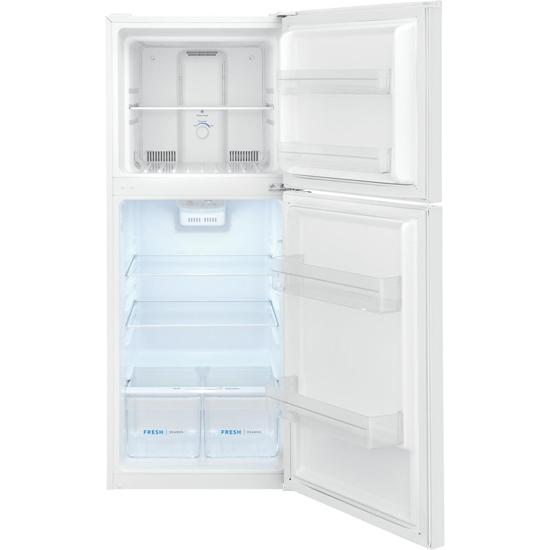  Frigidaire 24-inch, 10.1 cu. ft. Top Freezer Refrigerator FFET1022UW IMAGE 5