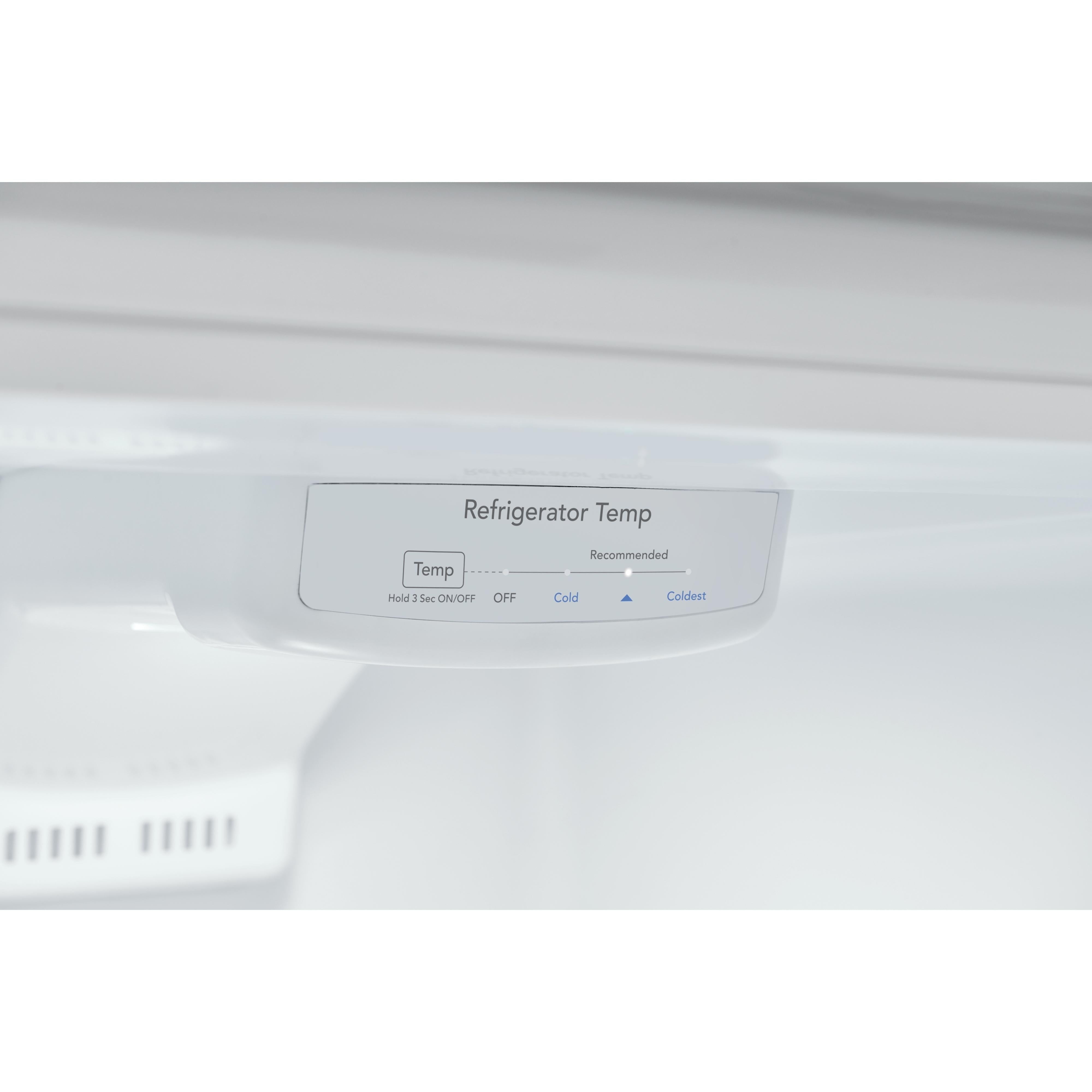  Frigidaire 24-inch, 10.1 cu. ft. Top Freezer Refrigerator FFET1022UW IMAGE 7