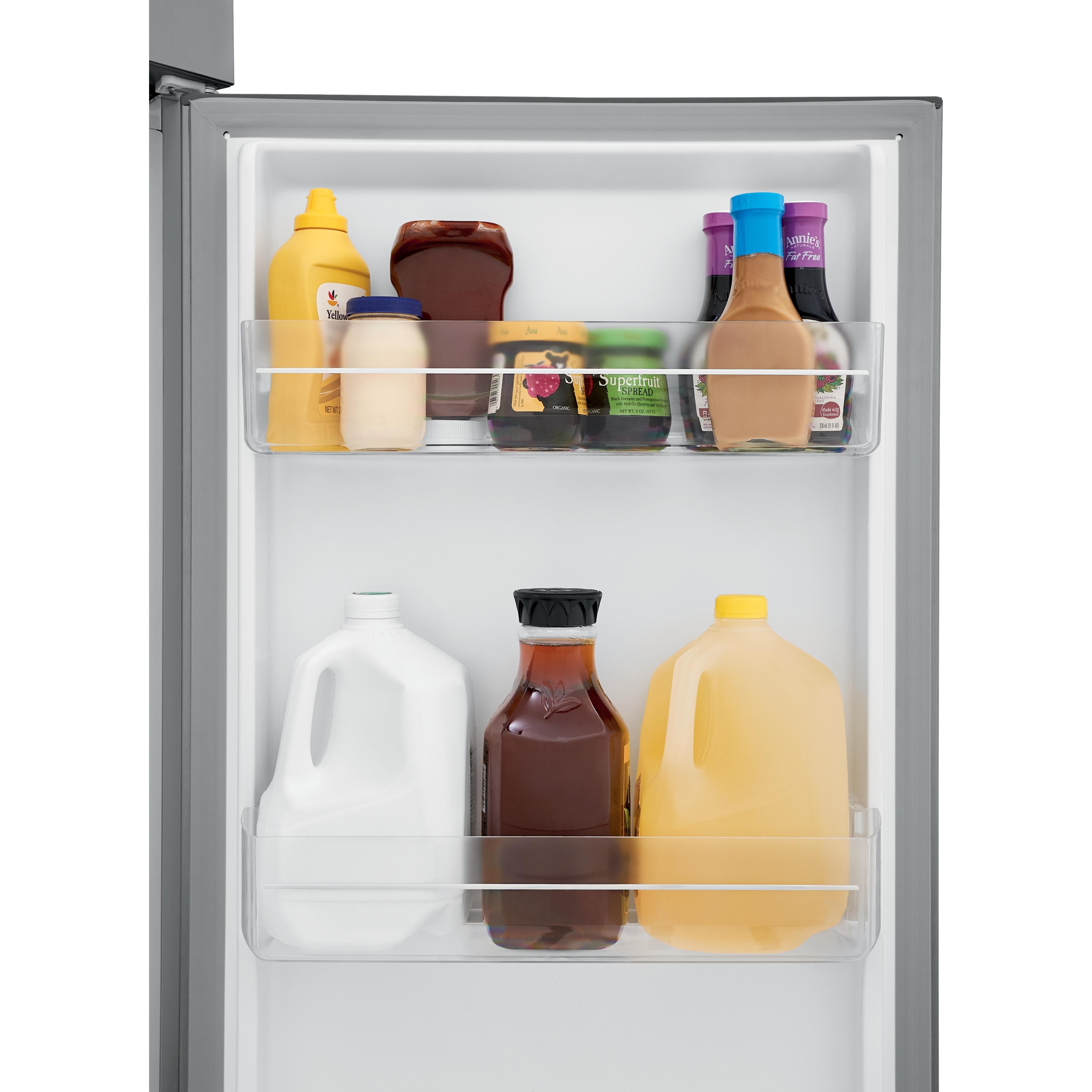  Frigidaire 24-inch, 10.1 cu. ft. Top Freezer Refrigerator FFET1022UV IMAGE 4