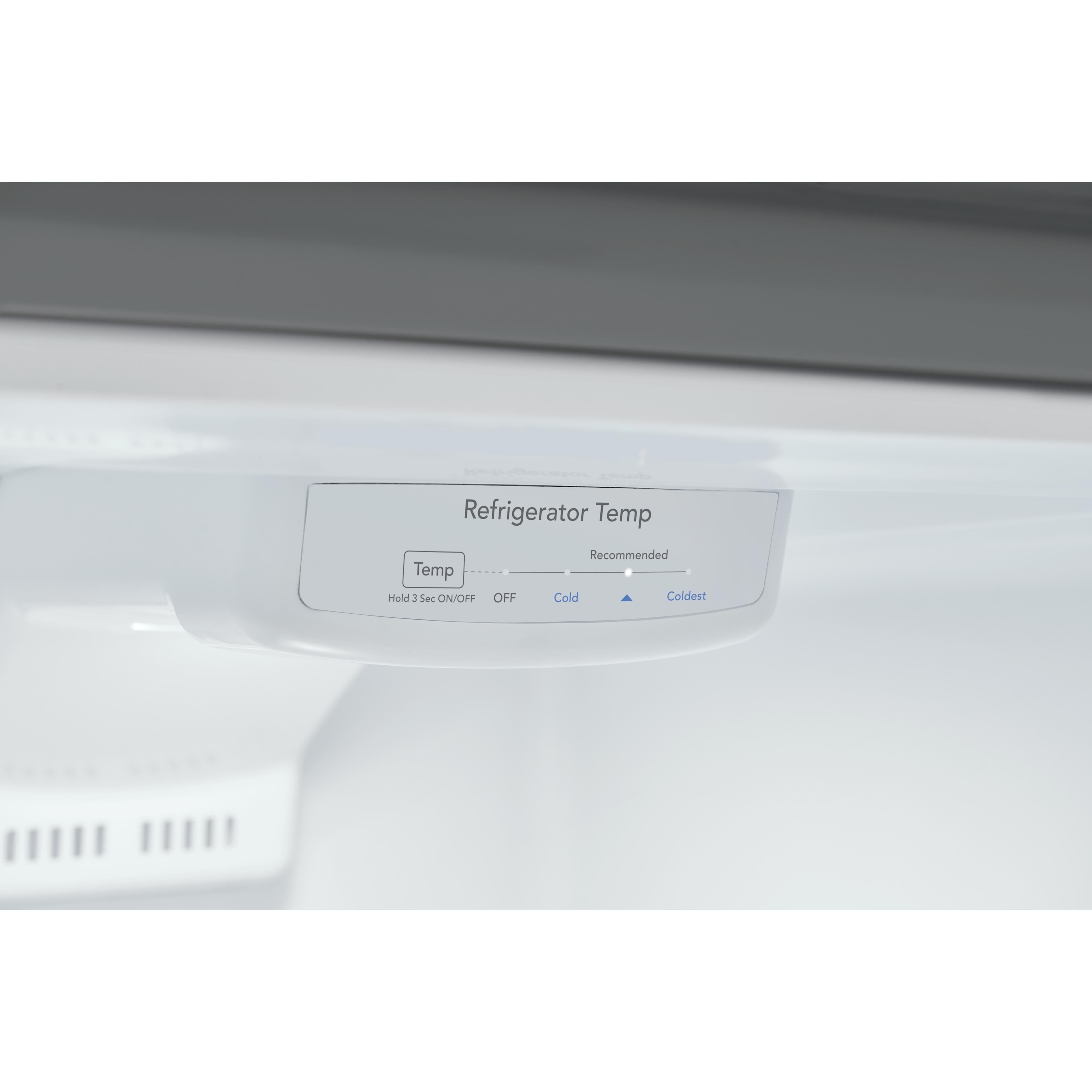  Frigidaire 24-inch, 10.1 cu. ft. Top Freezer Refrigerator FFET1022UV IMAGE 6