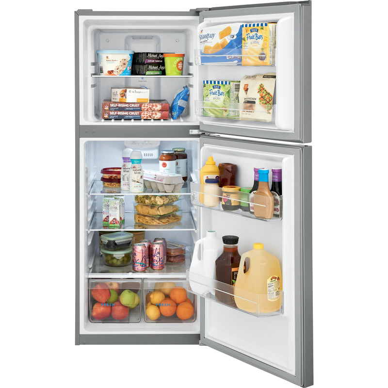  Frigidaire 24-inch, 10.1 cu. ft. Top Freezer Refrigerator FFET1022UV IMAGE 8
