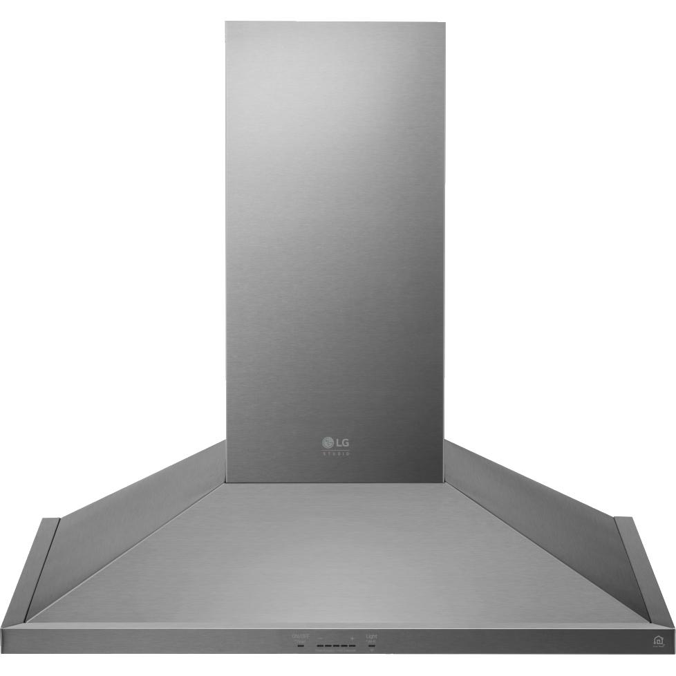  LG STUDIO Studio 36-inch Wall Mount Range Hood with Wi-Fi LSHD3680ST IMAGE 1