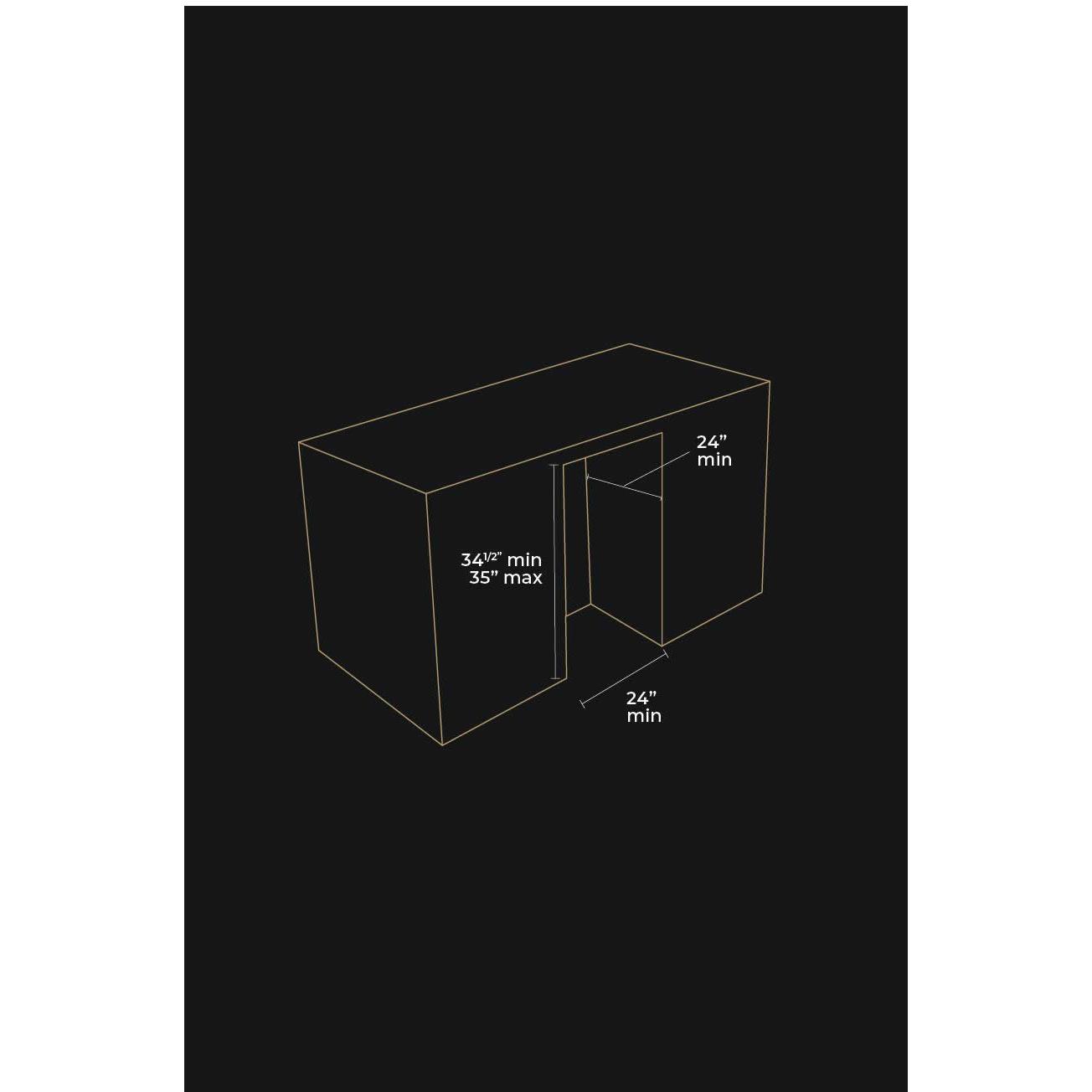  JennAir RISE™ Built-in Undercounter Beverage Center JUBFR242HL IMAGE 20