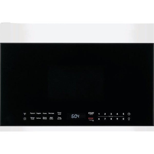  Frigidaire 24-inch, 1.4 cu.ft. Over-the Range Microwave Oven with Two Speed Ventilation UMV1422UW IMAGE 1