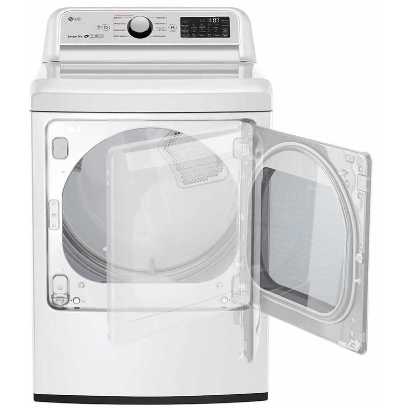  LG 7.3 cu.ft. Electric Dryer with TurboSteam® Technology DLEX7250W IMAGE 2