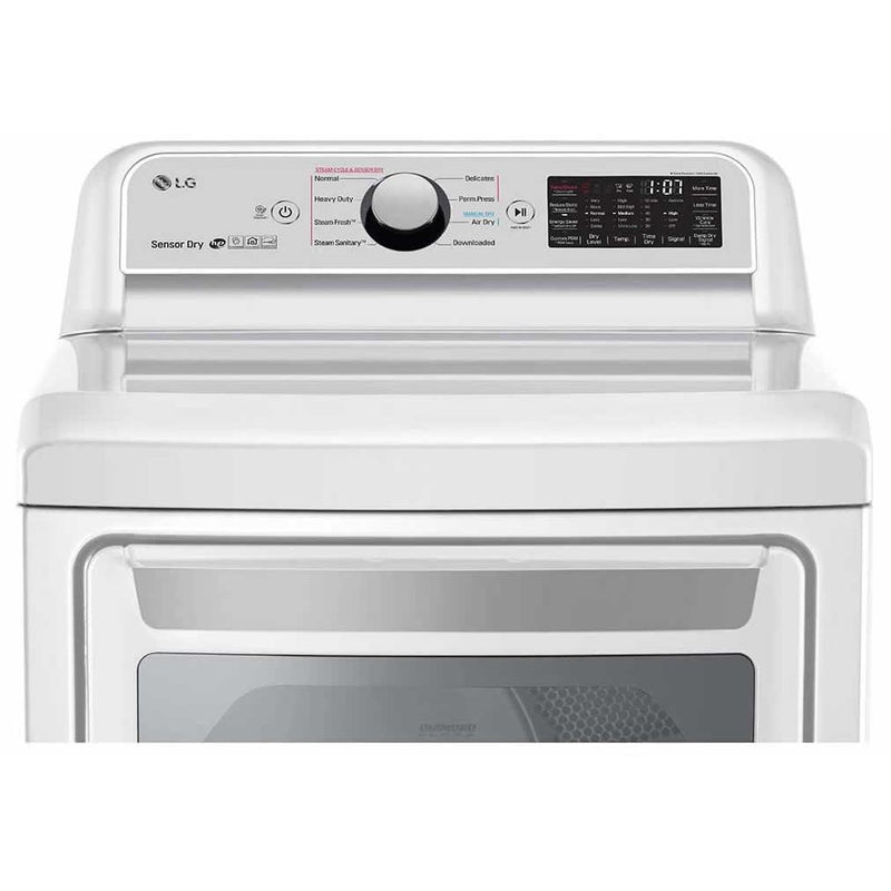  LG 7.3 cu.ft. Electric Dryer with TurboSteam® Technology DLEX7250W IMAGE 3