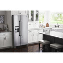  Maytag 36-inch, 25 cu.ft. Freestanding Side-by-Side Refrigerator with External Water and Ice Dispensing System MSS25C4MGZ IMAGE 12