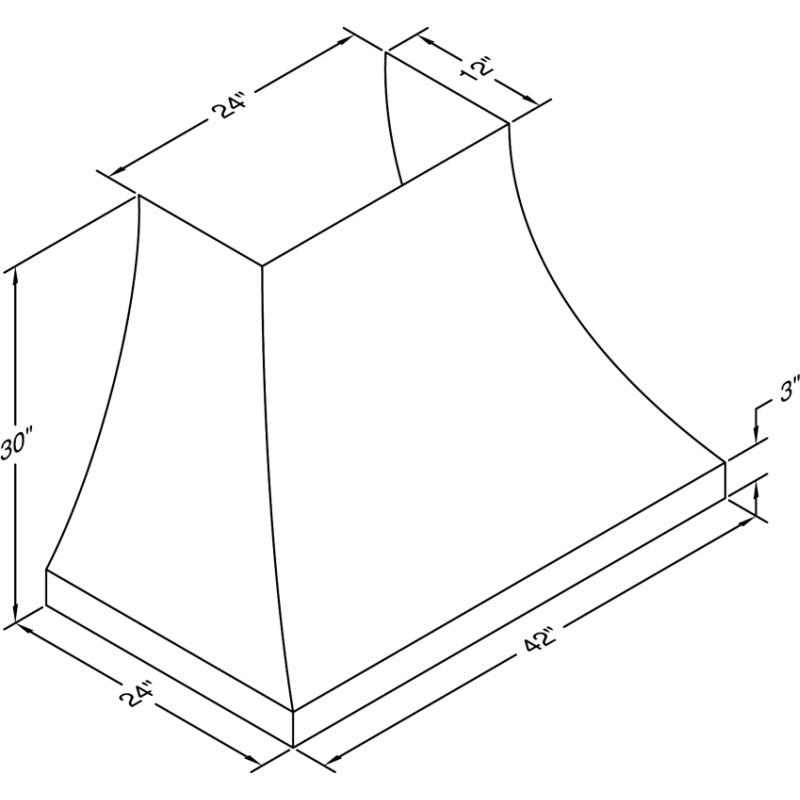  Vent-A-Hood 60-inch Wall Mount Range Hood JDH460/C2AS IMAGE 2