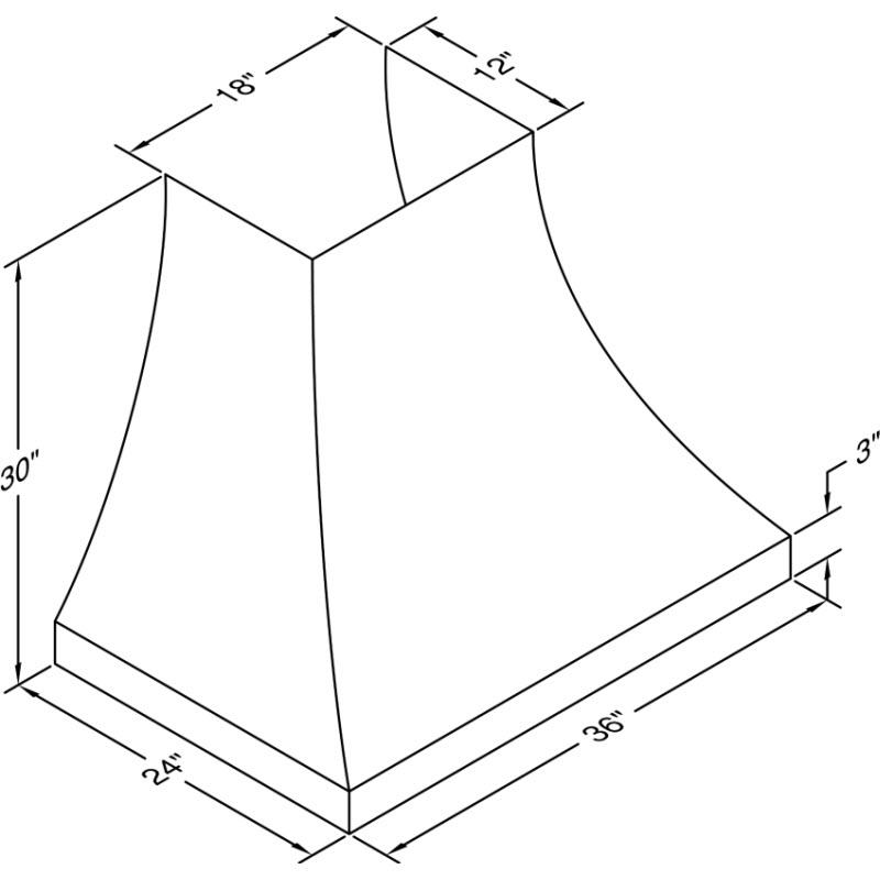  Vent-A-Hood 36-inch Wall Mount Range Hood JDH136/C2AS-9 IMAGE 2