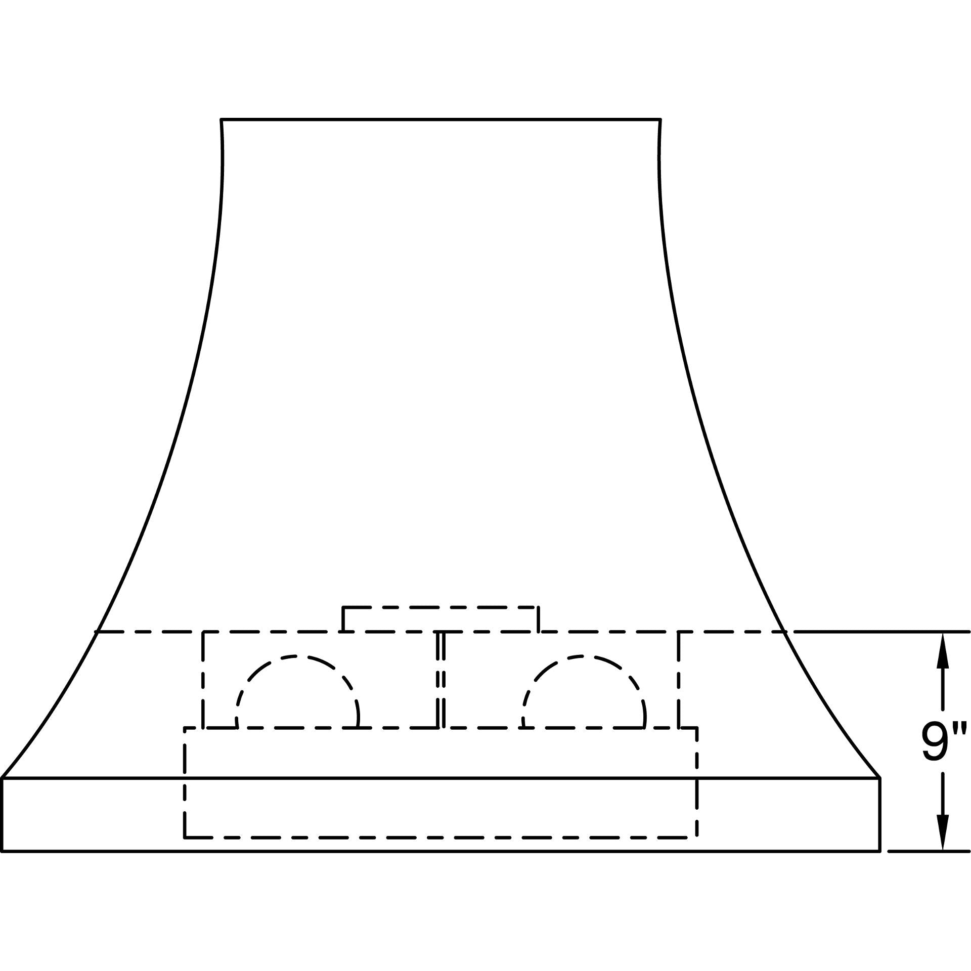 Vent-A-Hood 48-inch Designer Wall Mount Range Hood JDH248/C2AS-10 IMAGE 3