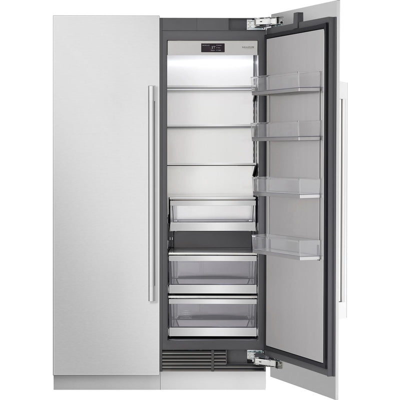  Signature Kitchen Suite 24-inch, 13.9 cu.ft. Built-in All-Refrigerator with Wi-Fi Connectivity SKSCR2401P IMAGE 5