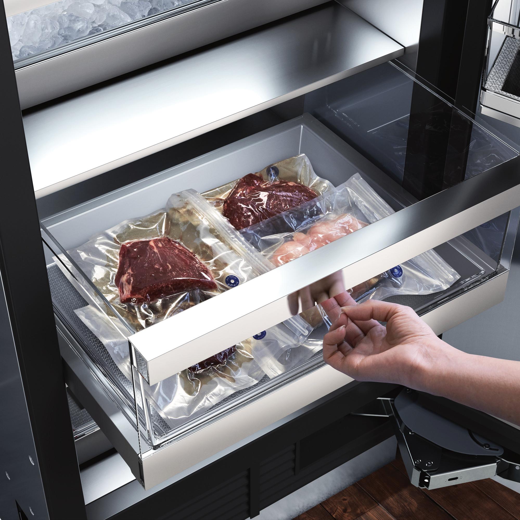  Signature Kitchen Suite 13.9 cu.ft. Upright Freezer with SmartThinQ™ Control SKSCF2401P IMAGE 4