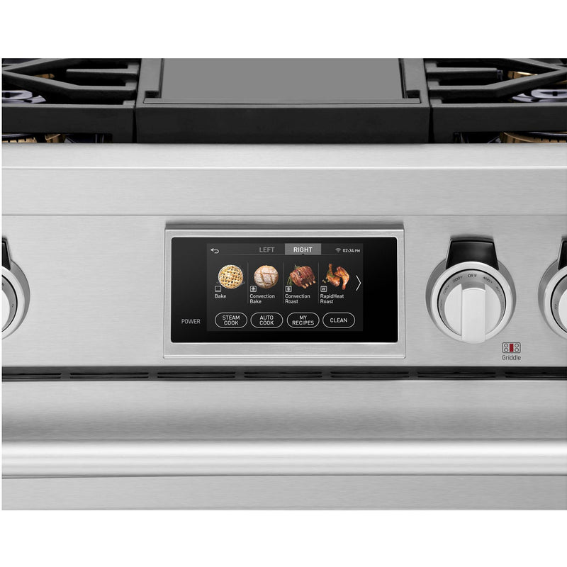  Signature Kitchen Suite 36-inch Freestanding Gas Range with Wi-Fi Connectivity SKSGR360GS IMAGE 11