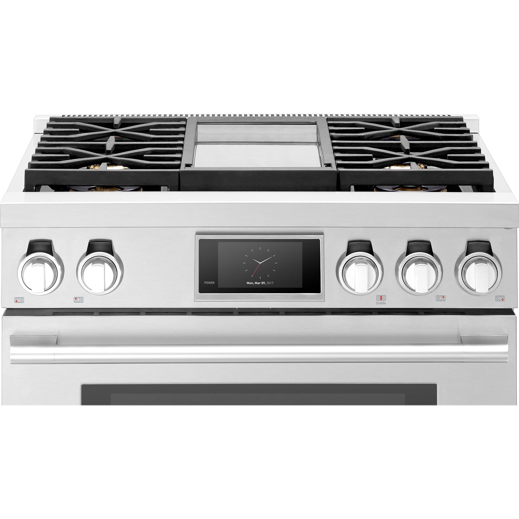  Signature Kitchen Suite 36-inch Freestanding Gas Range with Wi-Fi Connectivity SKSGR360GS IMAGE 8
