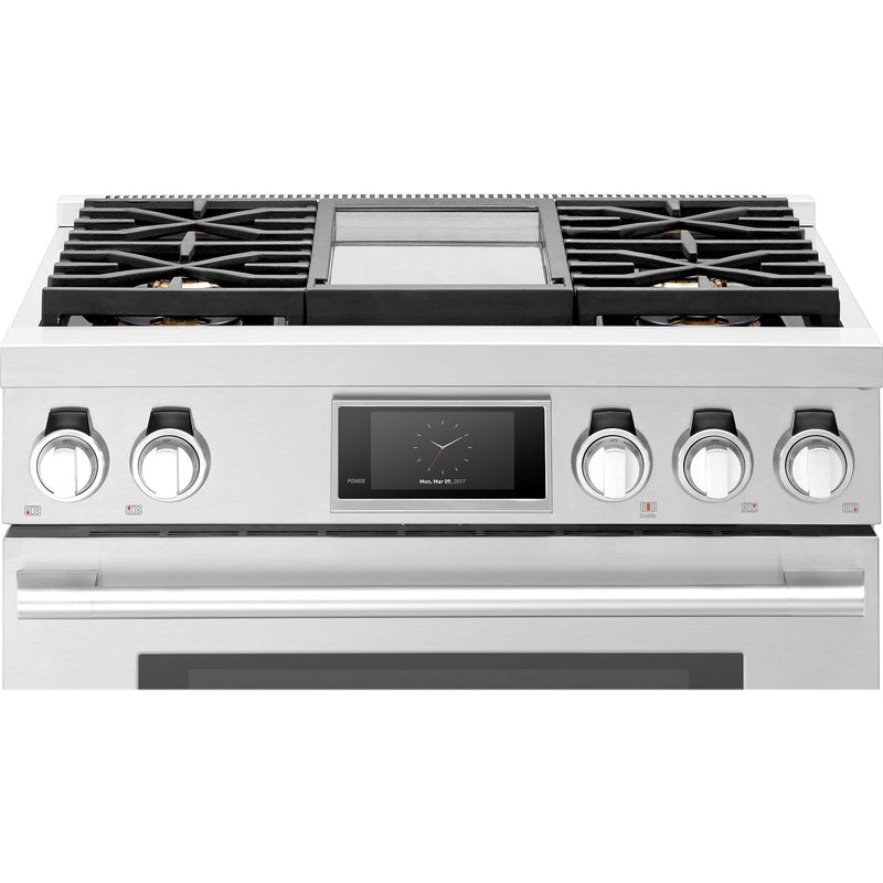  Signature Kitchen Suite 36-inch Freestanding Gas Range with Wi-Fi Connectivity SKSGR360GS IMAGE 8