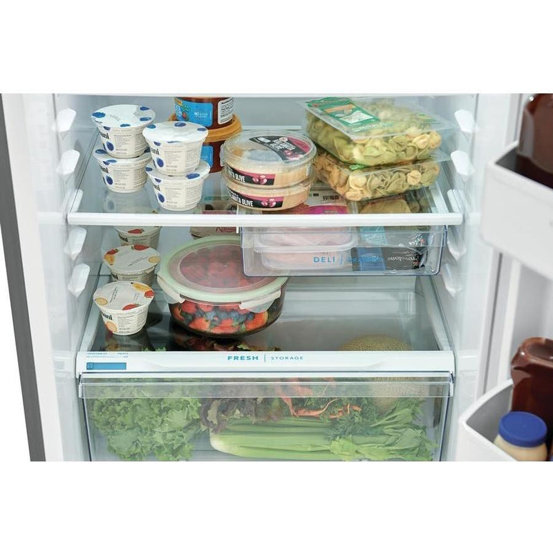  Frigidaire 27-inch, 13.9 cu.ft. Freestanding Top Freezer Refrigerator with EvenTemp® Cooling System FFHT1425VV IMAGE 4
