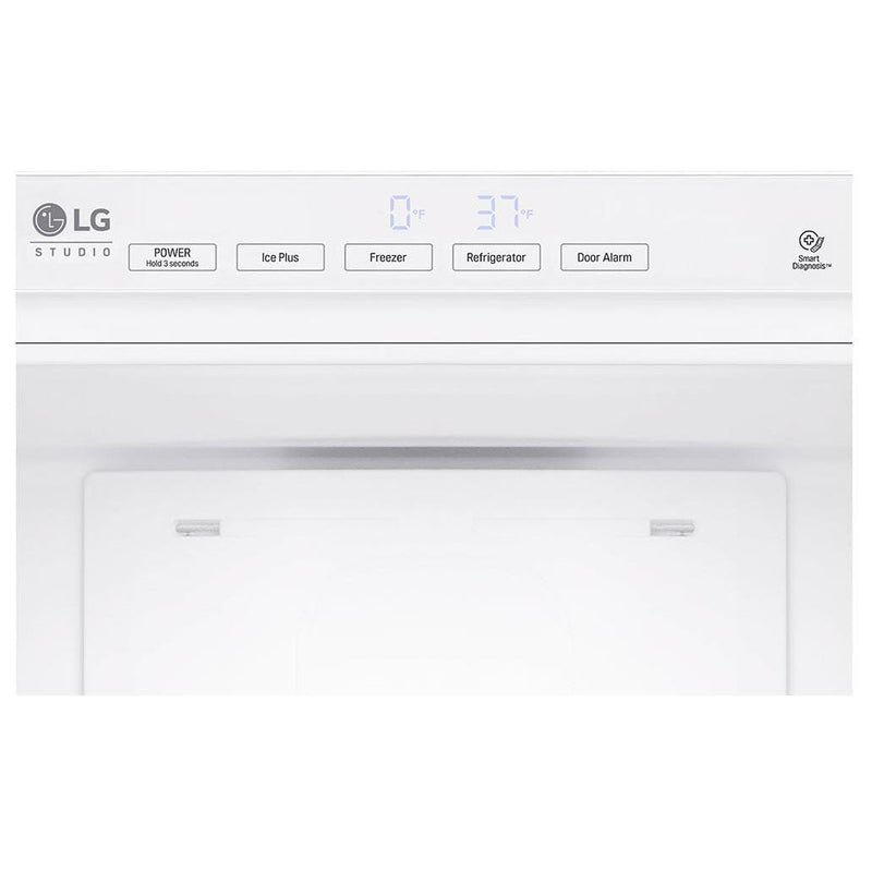  LG STUDIO 22-inch, 9 cu.ft. Counter-Depth Bottom Freezer with SmartDiagnosis® LSBNC1021P IMAGE 6