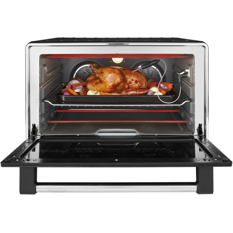  KitchenAid Dual Convection Countertop Oven With Temperature Probe KCO255BM IMAGE 2