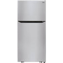 LG 30-inch, 20.2 cu.ft. Freestanding Top Freezer Refrigerator with Smart Diagnosis™ LTCS20020S IMAGE 1